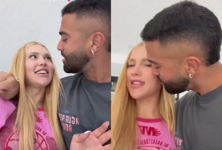 Virginia Fonseca e Hebert Gomes em vídeo publicado nas redes sociais