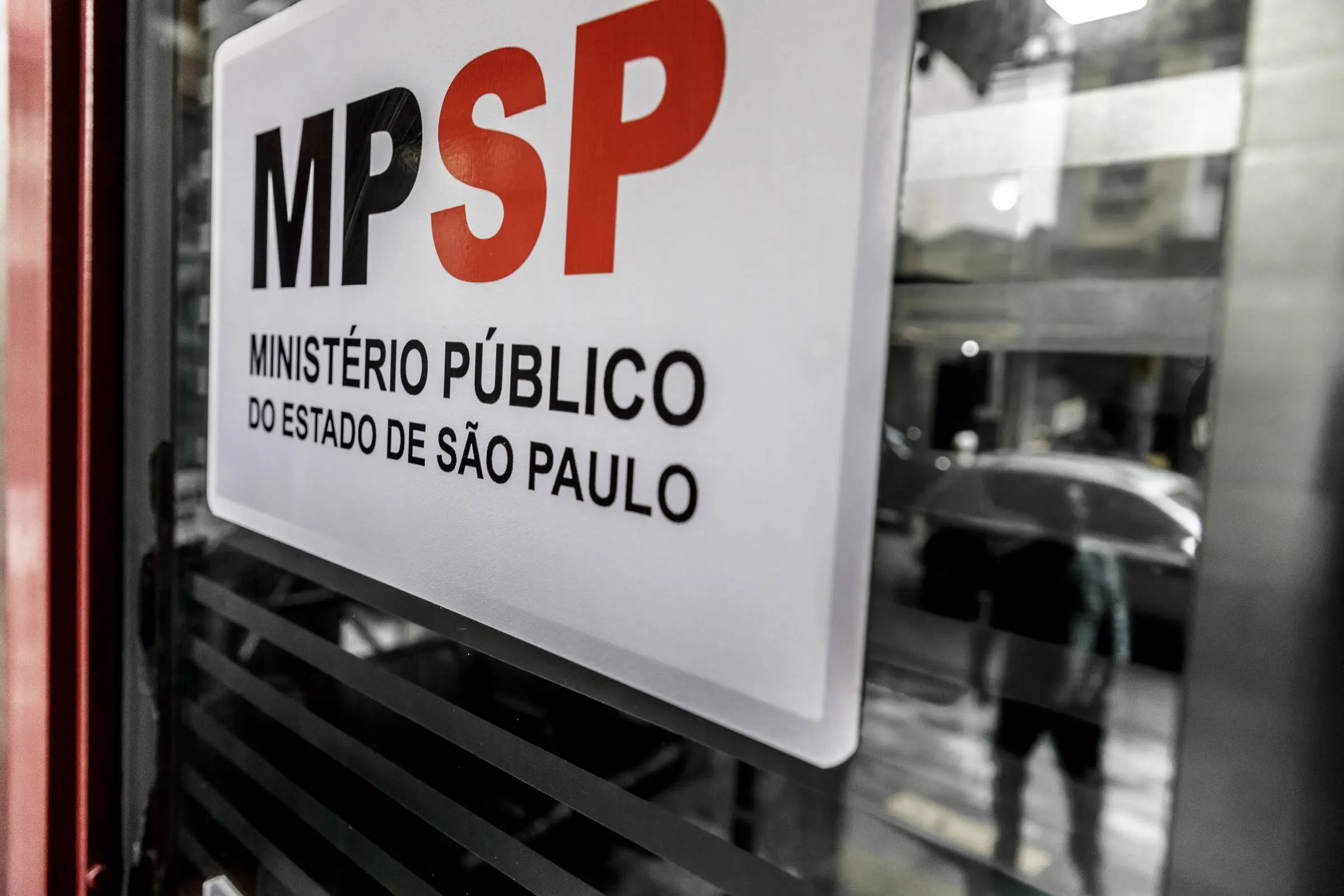 Placa do Ministério Público do Estado de São Paulo