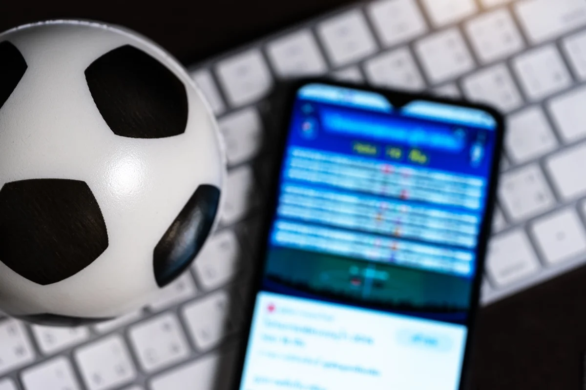 Apostas on-line em celular