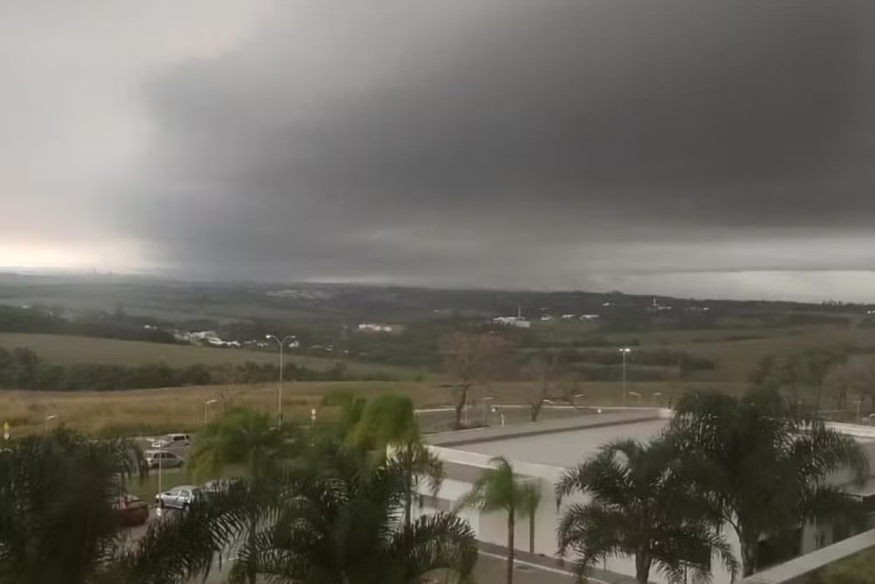 Alerta da Defesa Civil de São Paulo sobre tempestades severas