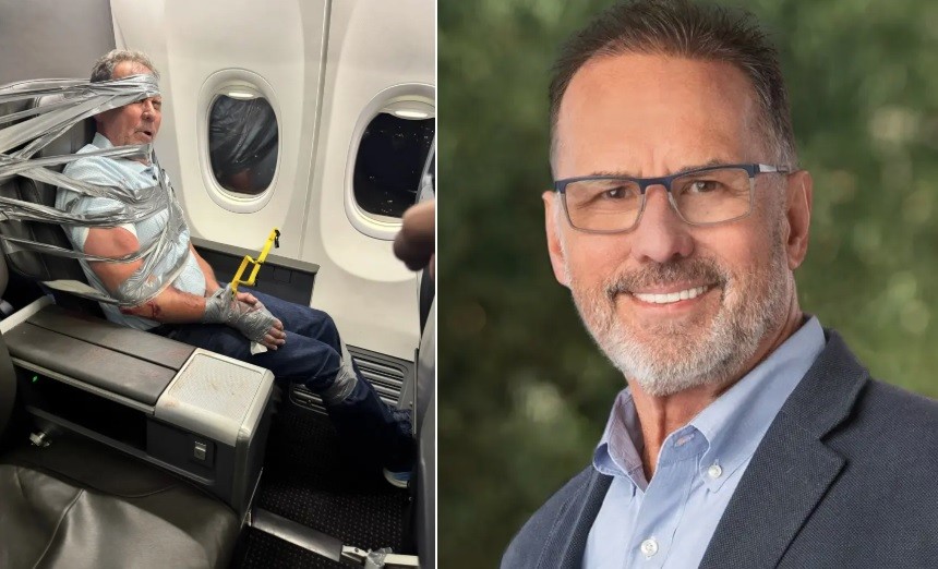 Avião da American Airlines em pista de aeroporto
