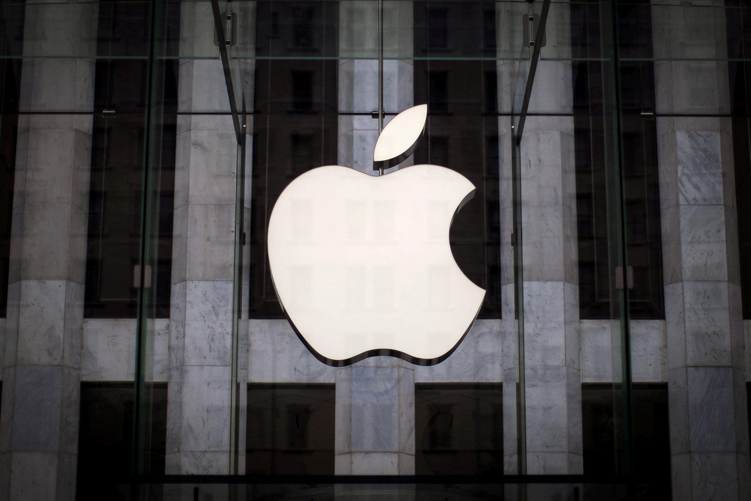 Fachada de loja da Apple em Manhattan, Nova York