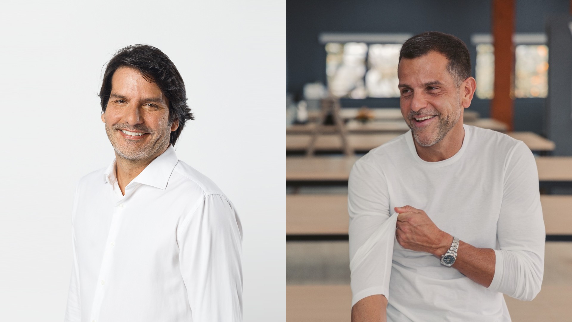 Roberto Luiz Jatahy e Alexandre Birman, sócios da Azzas 2154