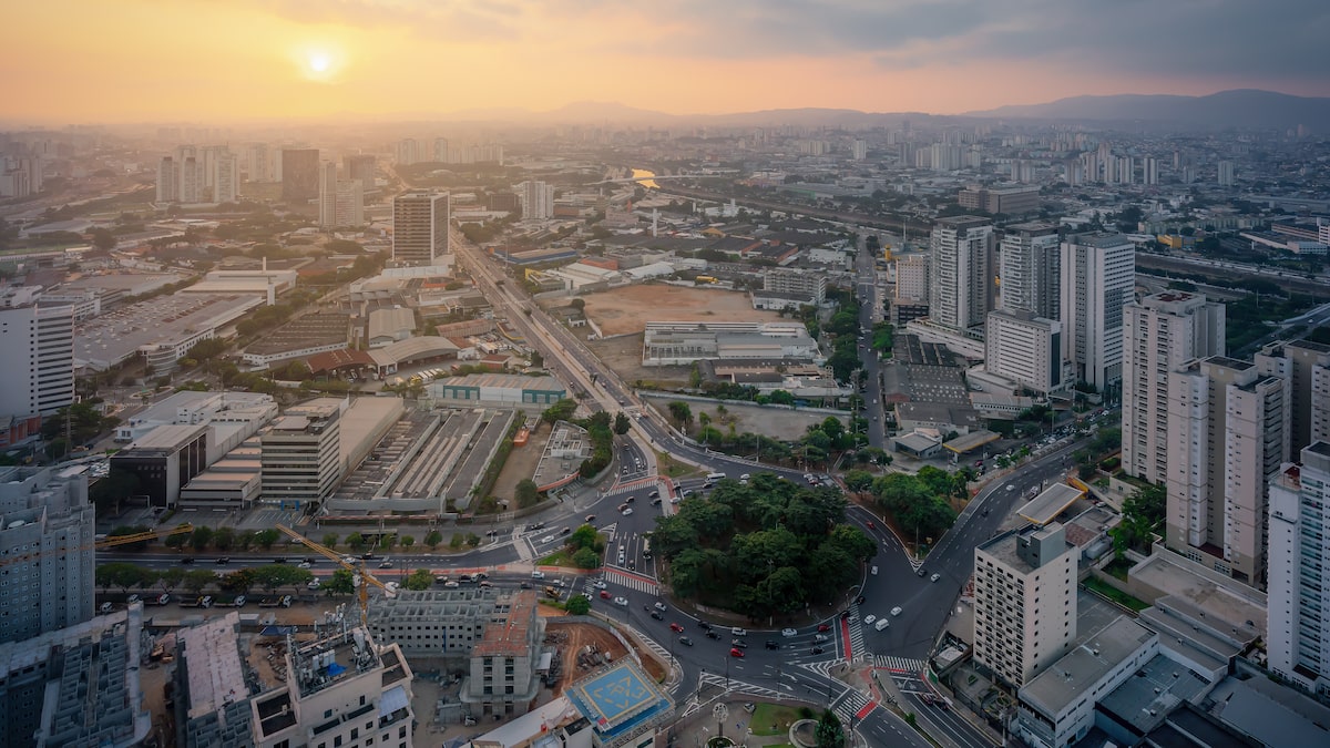 Edifício Copan na região da República, em São Paulo