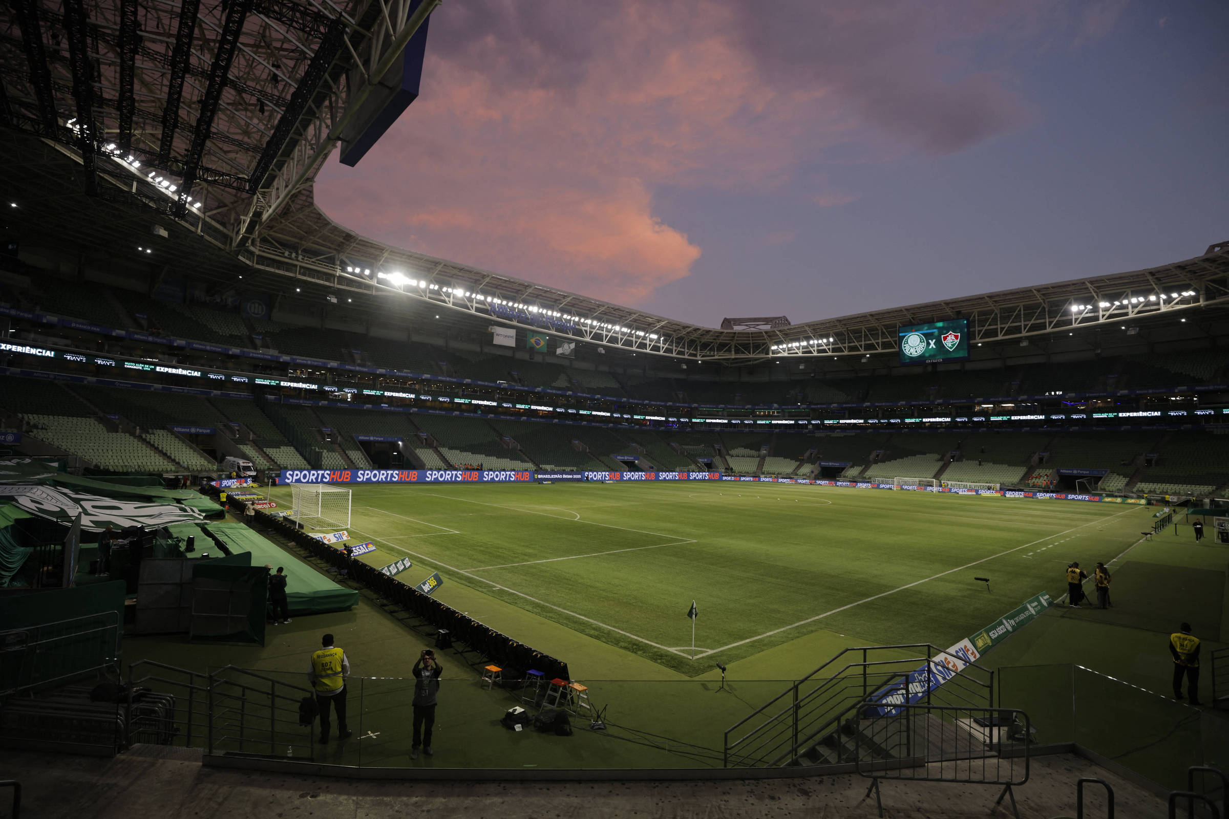 Estádio do Palmeiras na Barra Funda