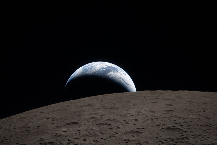 Planeta Terra visto do espaço