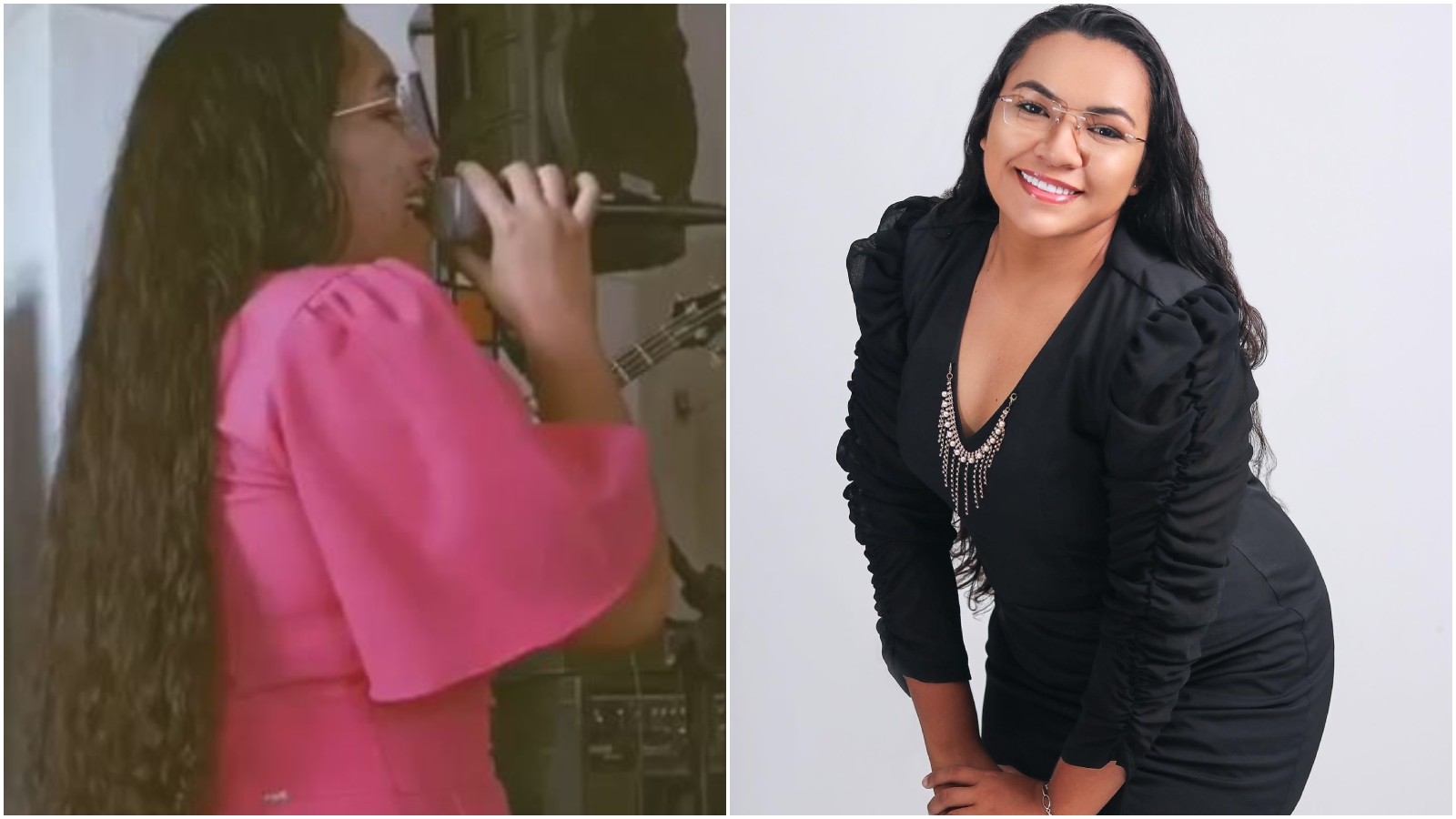 Rafaela Cavalcante, cantora do ministério de música da Paróquia da Sagrada Família de Ocara
