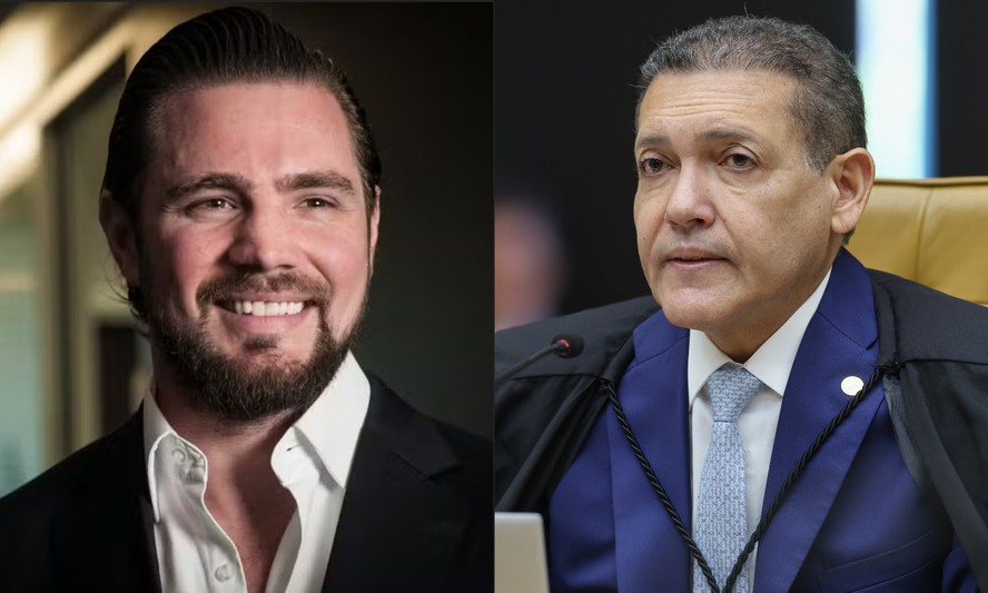 Daniel Vorcaro e Kassio Nunes Marques em montagem