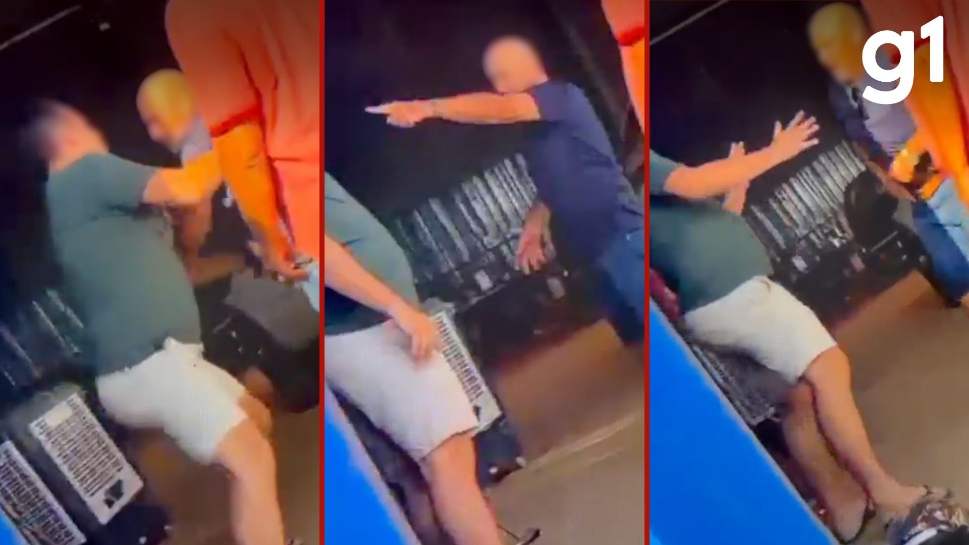 Homens entram em luta corporal durante cobrança de dívida em empresa de Lucas do Rio Verde