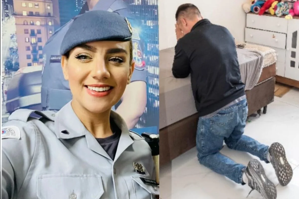 Gisele Alves Santana, soldado da Polícia Militar