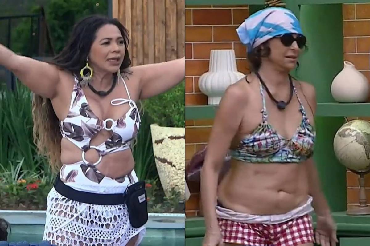Darlin Ferrattry conversa com Giovanna Gold em A Fazenda 18