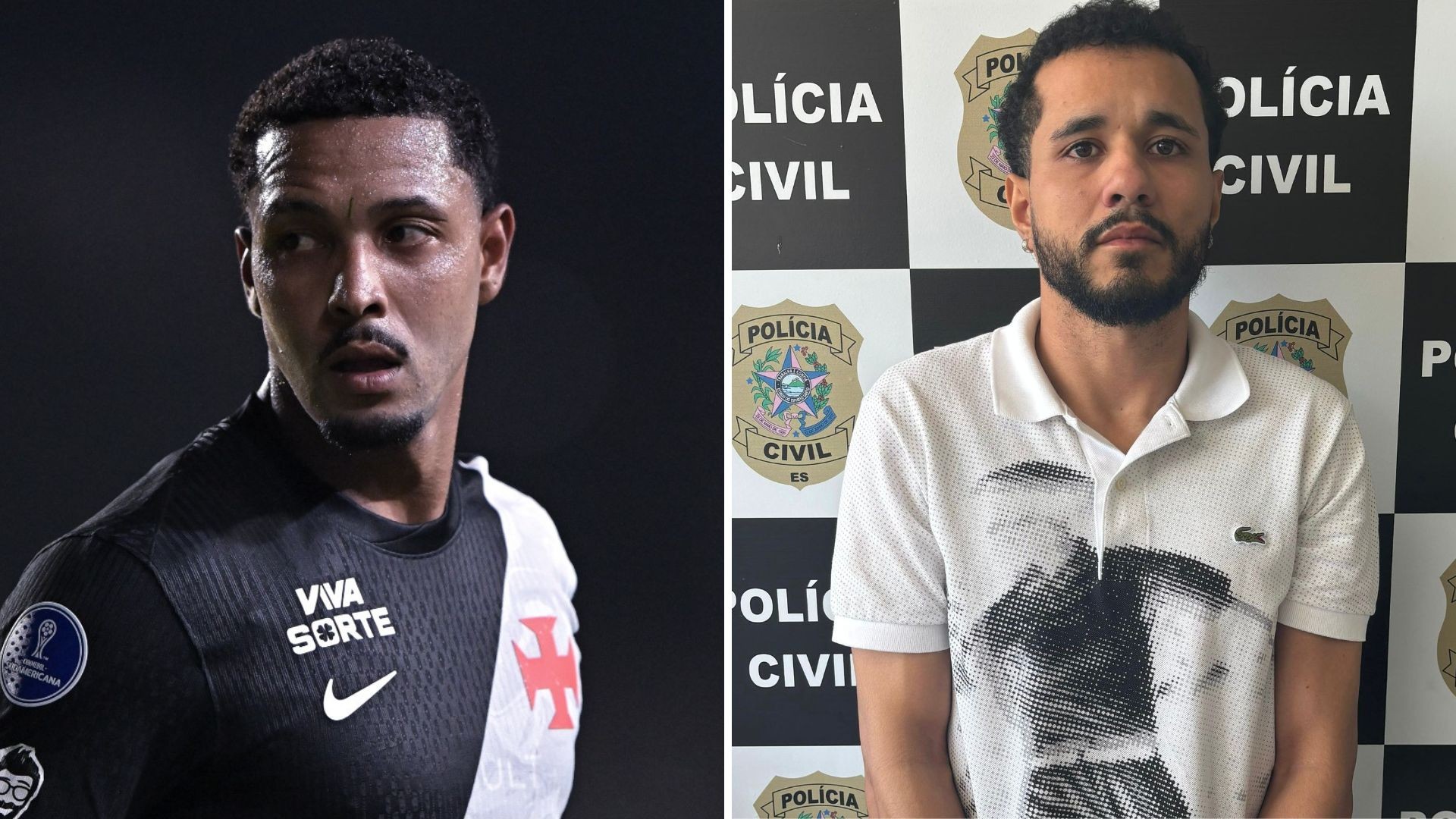 David, atacante do Vasco