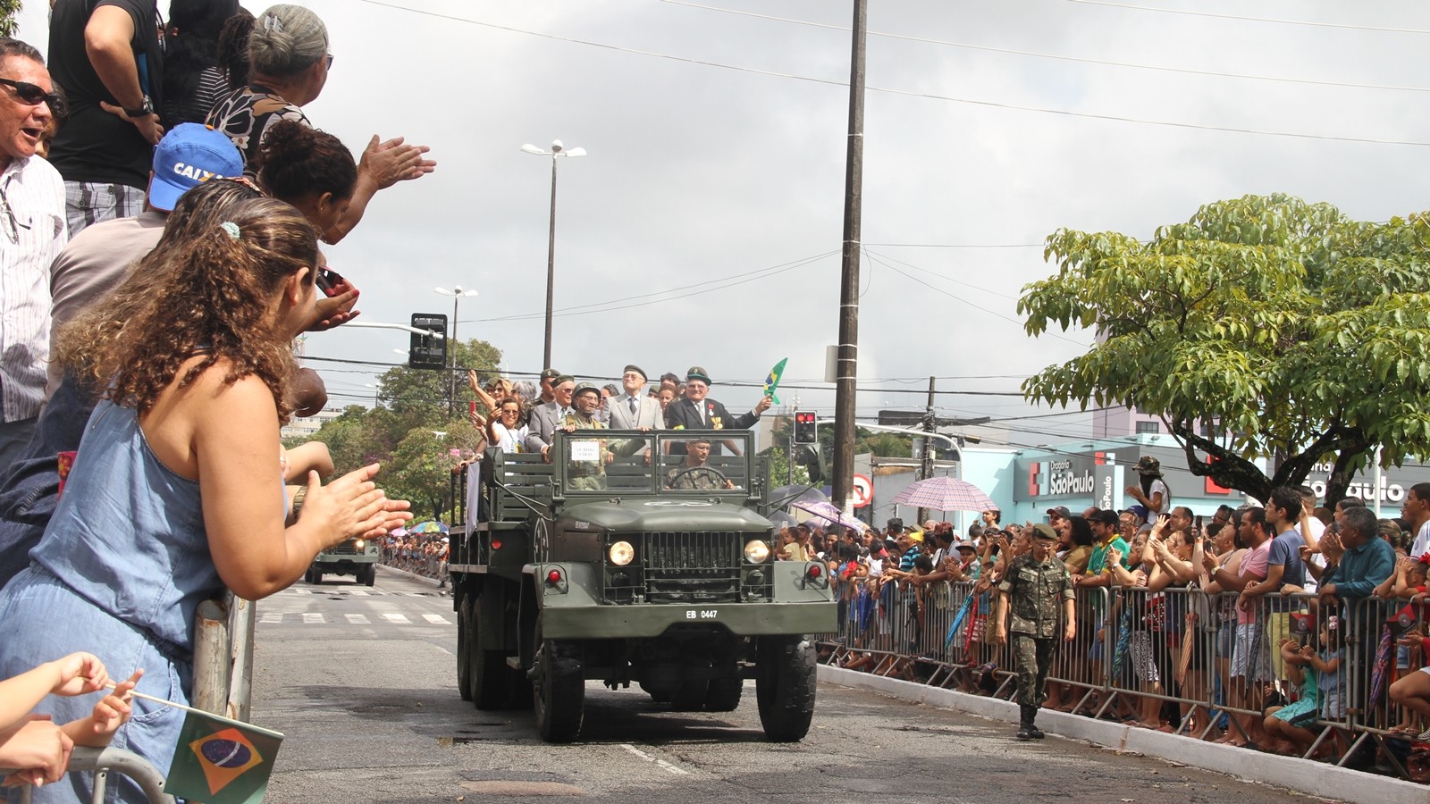Desfile cívico-militar de 7 de Setembro em João Pessoa