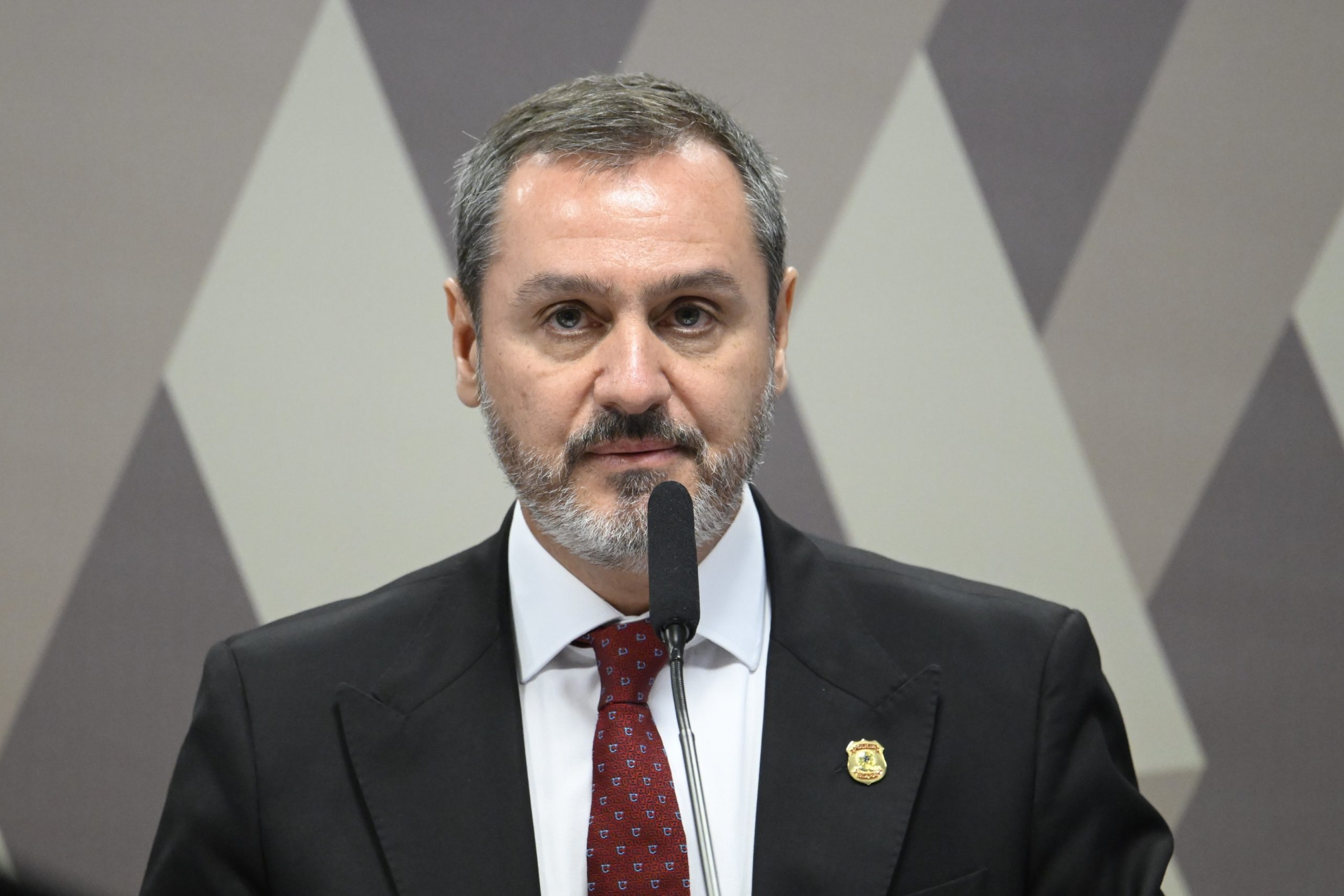 Andrei Rodrigues durante audiência na CPI do Crime Organizado