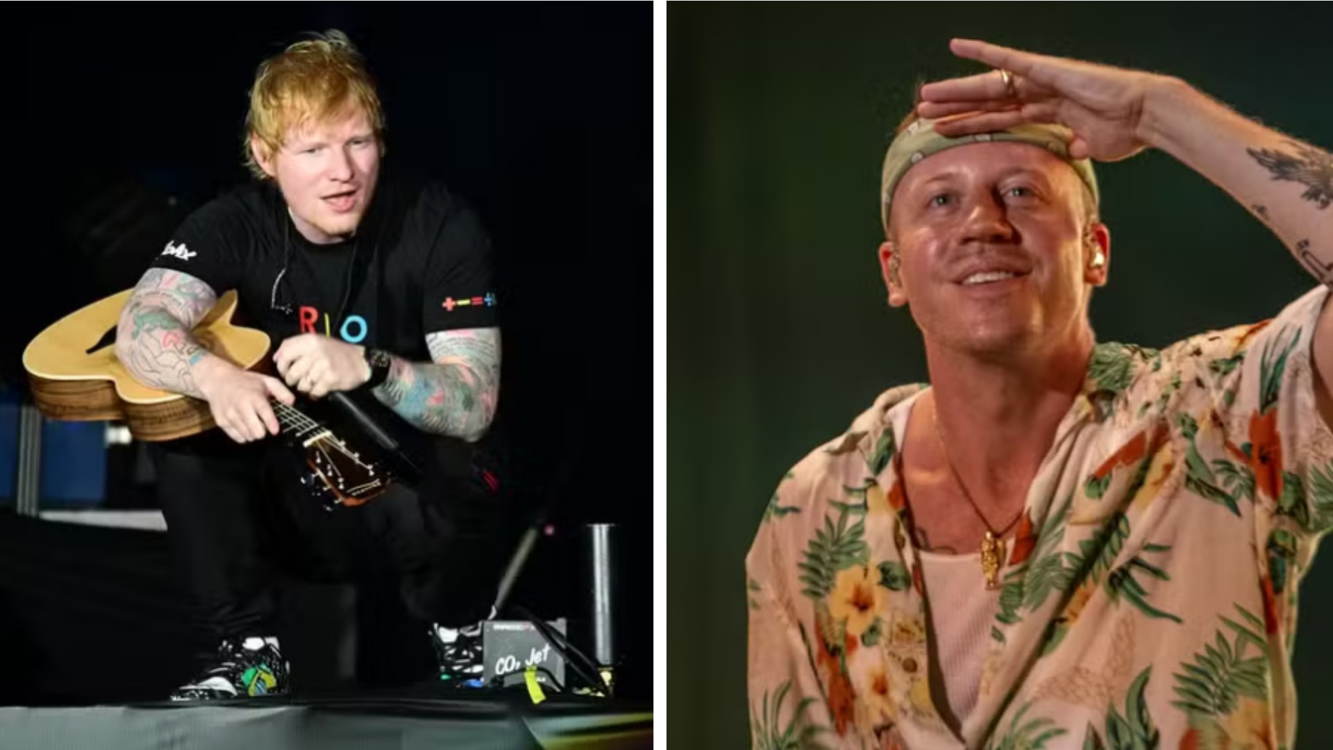 Ed Sheeran e Macklemore