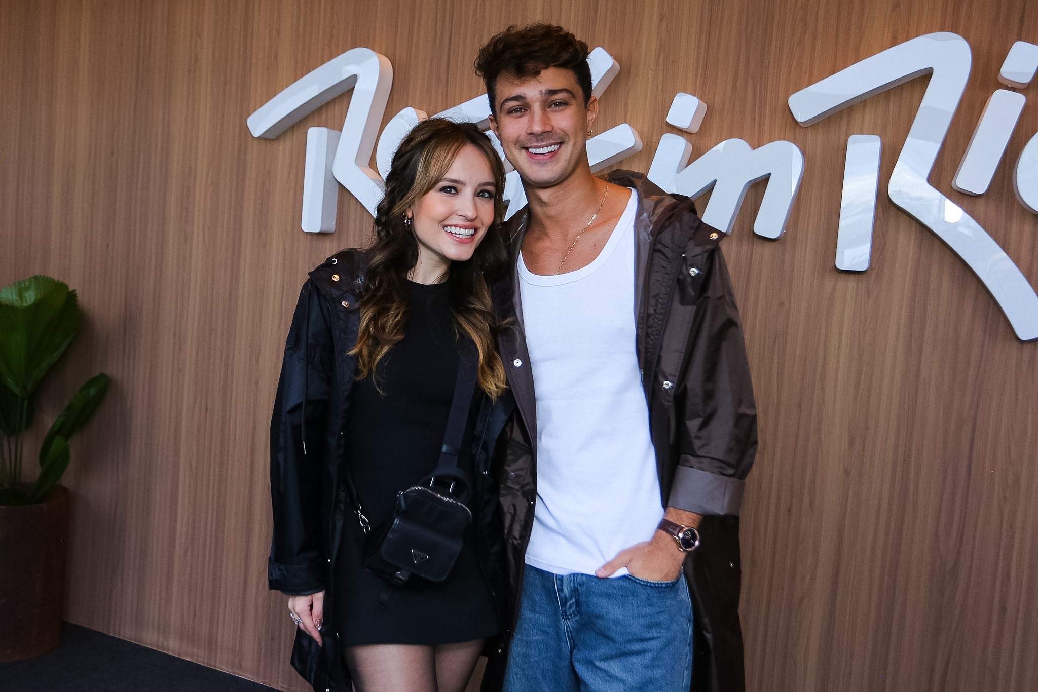 Larissa Manoela e André Luiz Frambach no Rock in Rio 2026