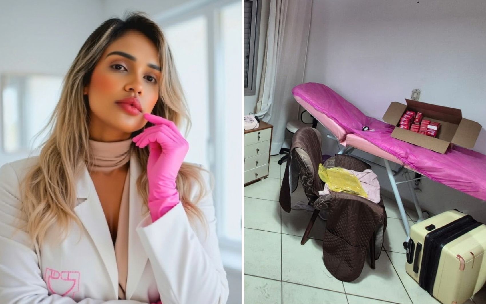 Magda Oliveira da Silva, fisioterapeuta presa em Goiânia