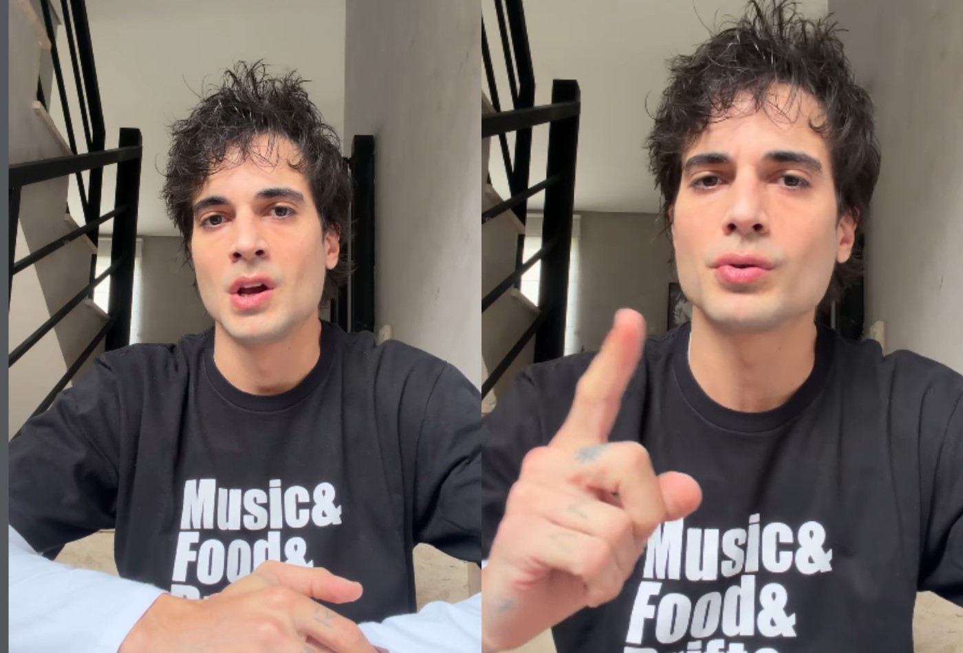 Fiuk em publicação nas redes sociais