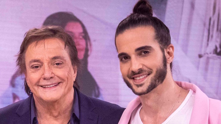 Fiuk durante participação no programa Fofocalizando