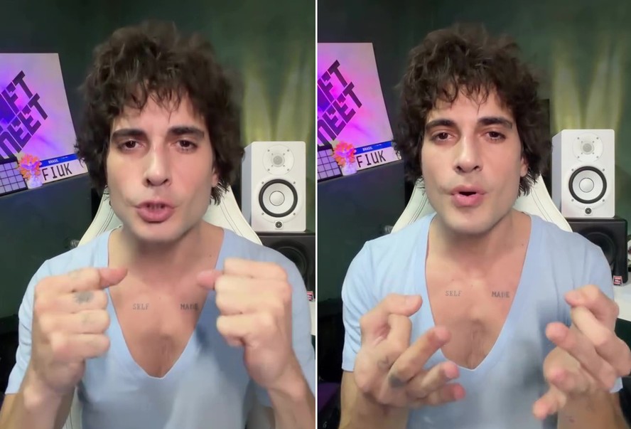 Fiuk em publicação no Instagram