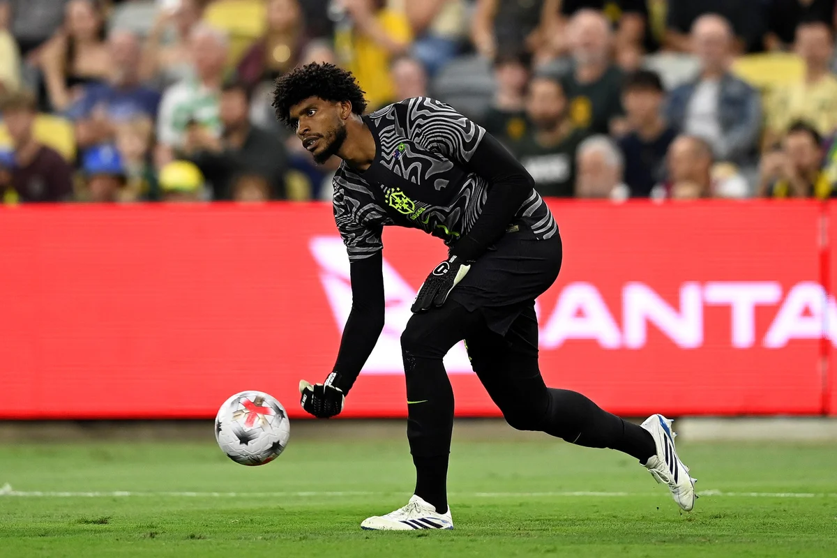 Hugo Souza pela Seleção Brasileira