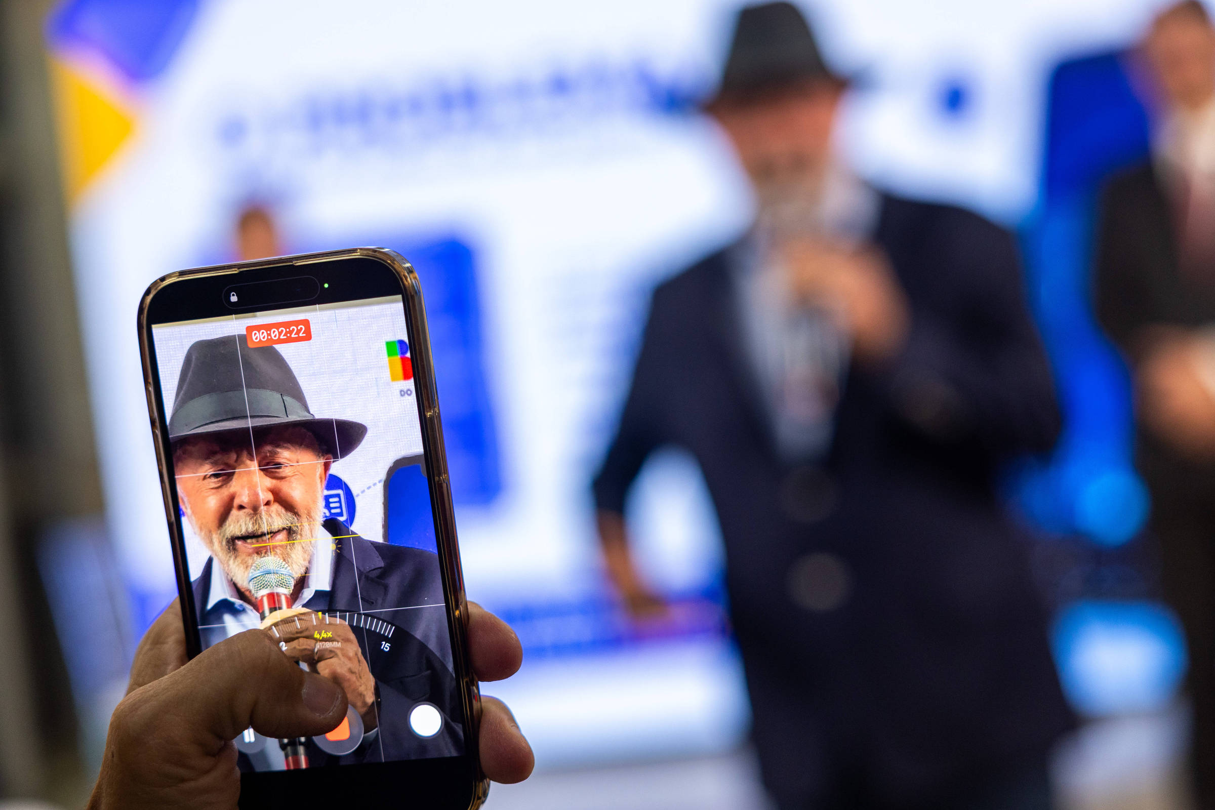 Lula durante lançamento do Programa Nacional Celular Seguro
