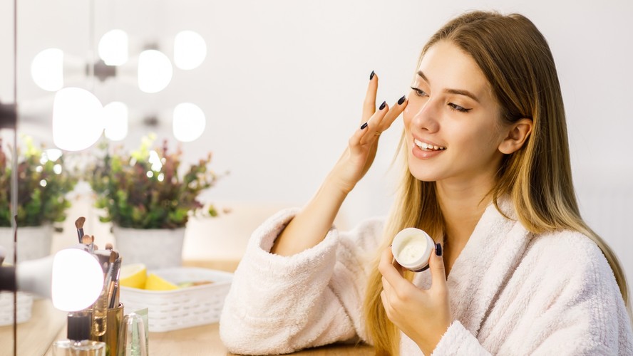 Produtos de skincare para cuidados com a pele