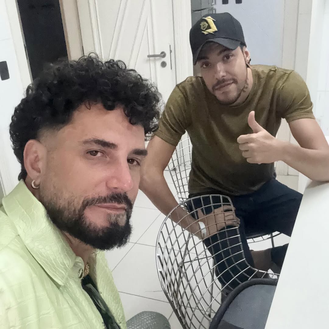 Guilherme Namentti, filho do cantor Latino