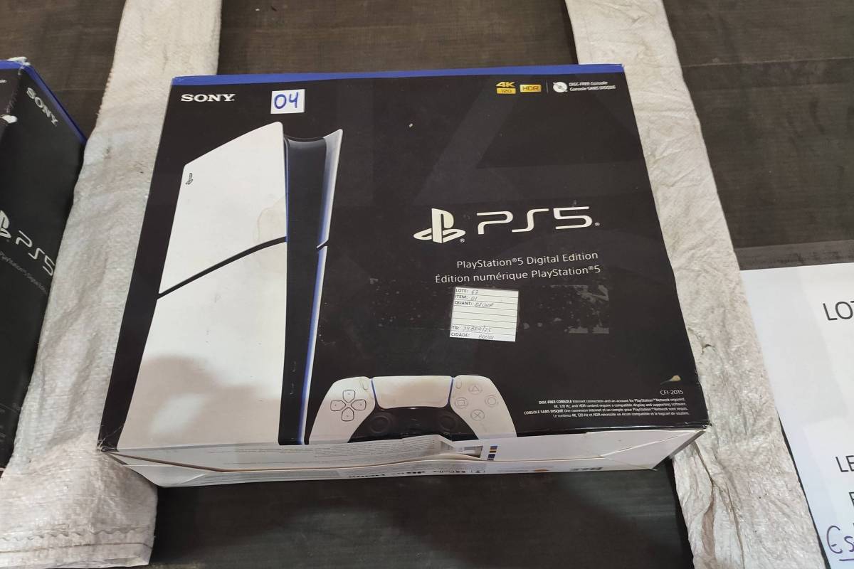 Caixa de PlayStation 5 Digital Edition