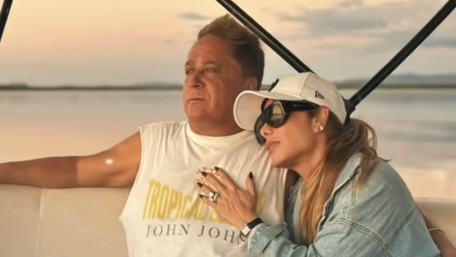 Leonardo e Poliana Rocha juntos