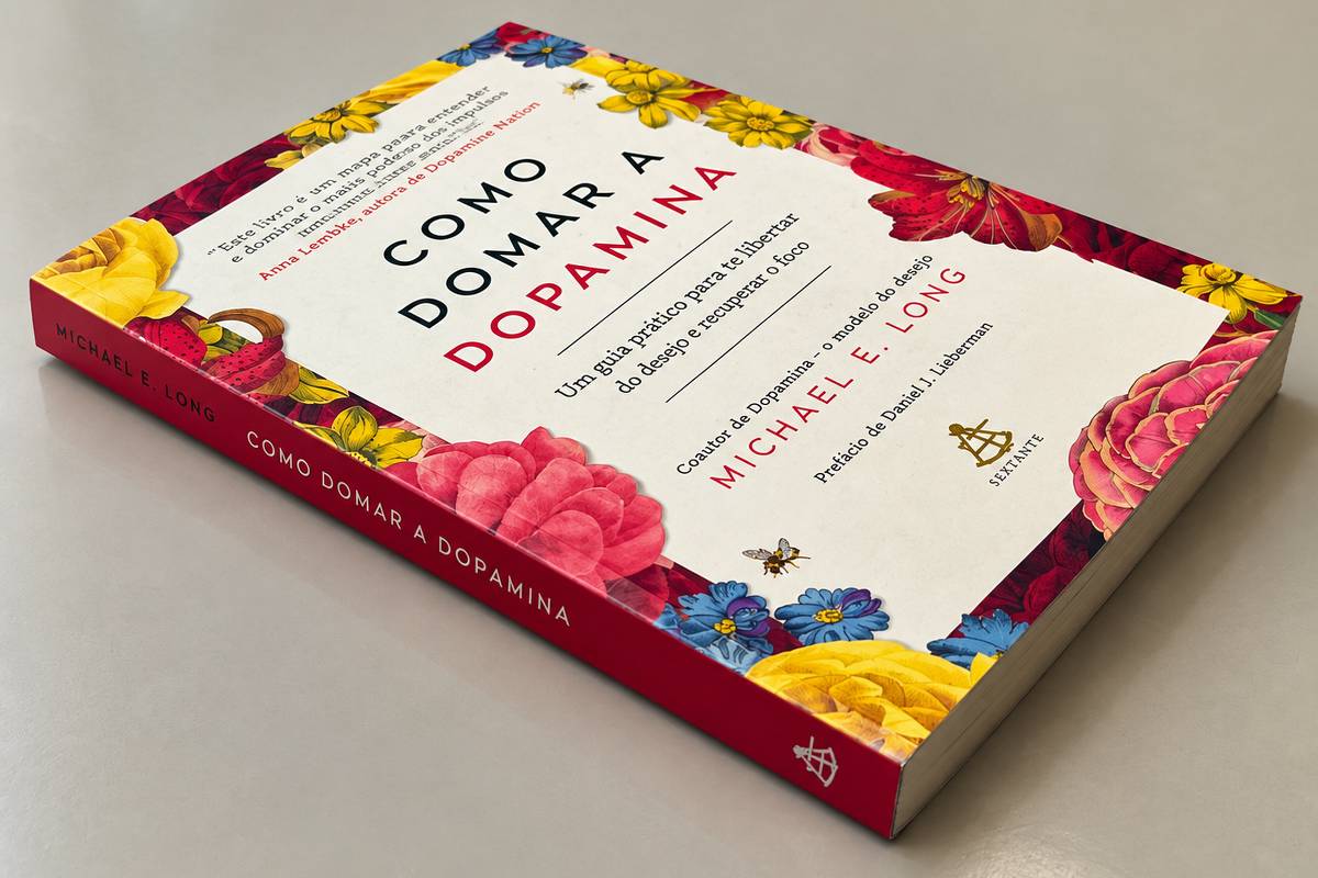 Capa do livro Como Domar a Dopamina, de Michael E. Long
