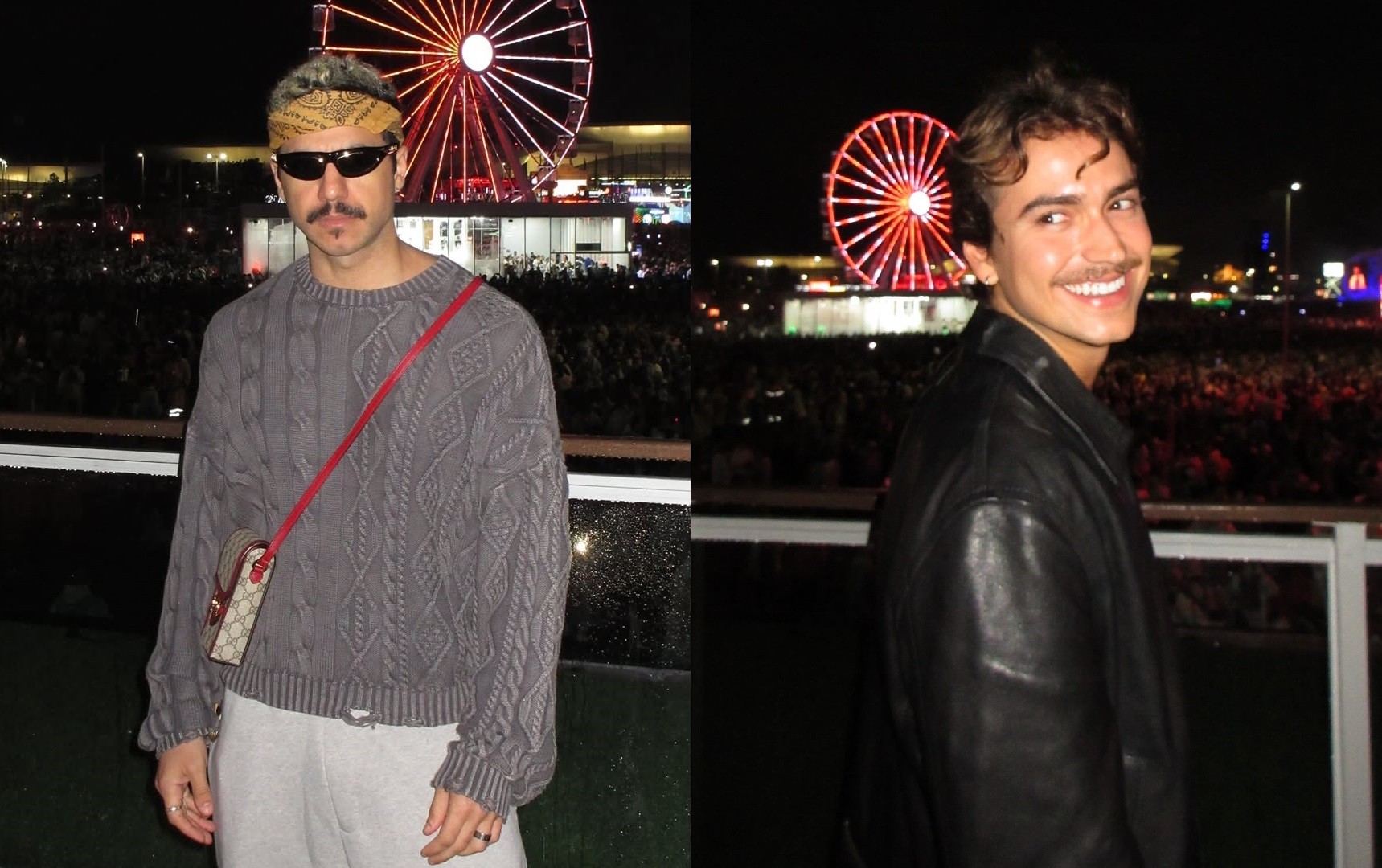 Matheus Lisboa com look usado no Rock in Rio