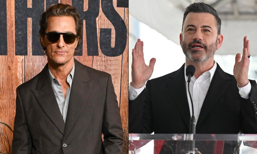 Matthew McConaughey e Jimmy Kimmel