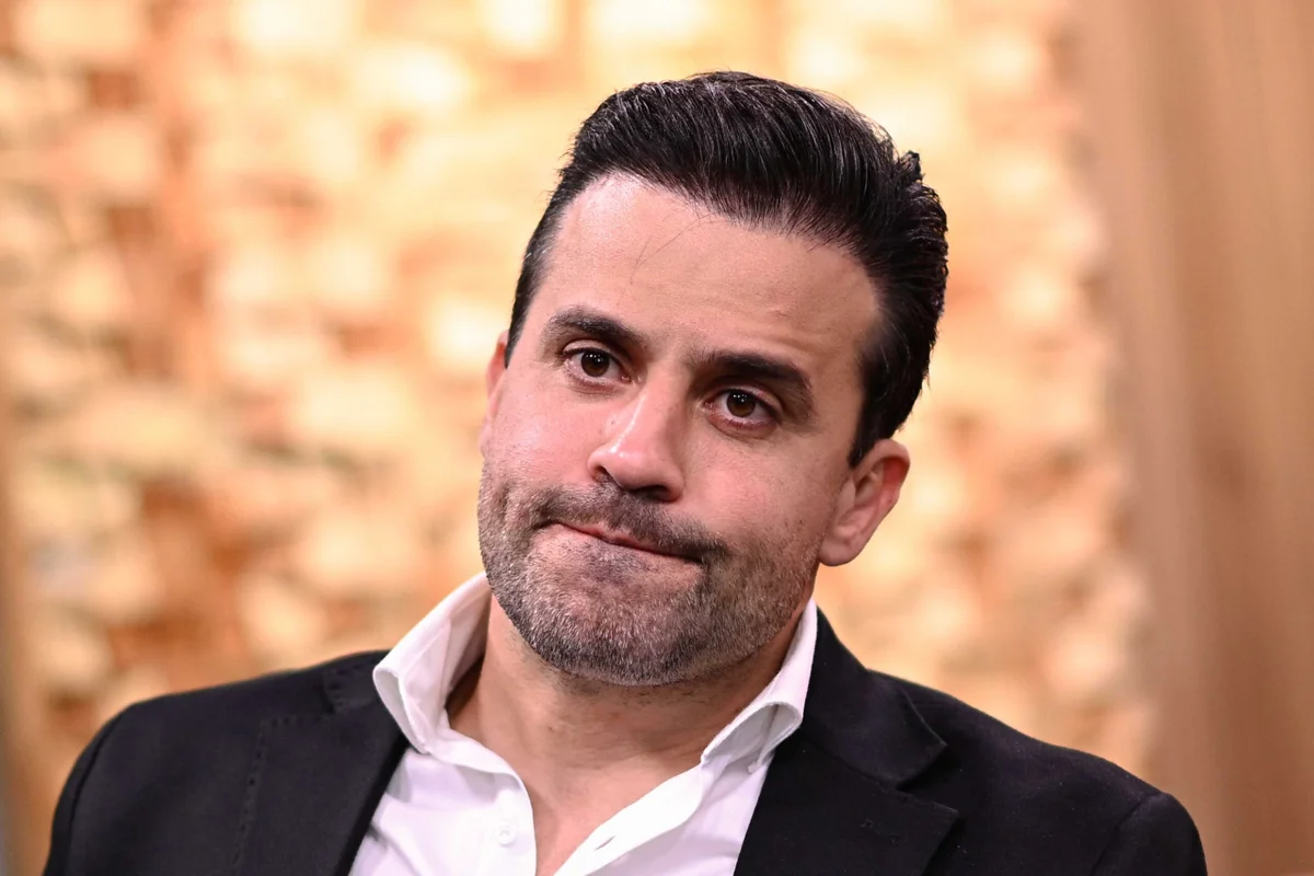 Pablo Marçal durante entrevista em Brasília