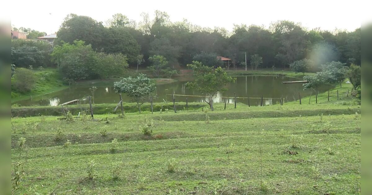 Represa em Presidente Prudente, no interior de São Paulo