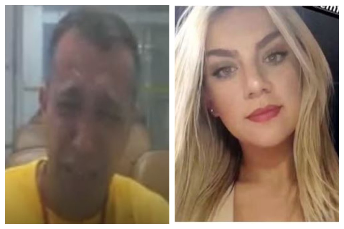 Tenente-coronel Geraldo Leite Rosa Neto chora durante interrogatório
