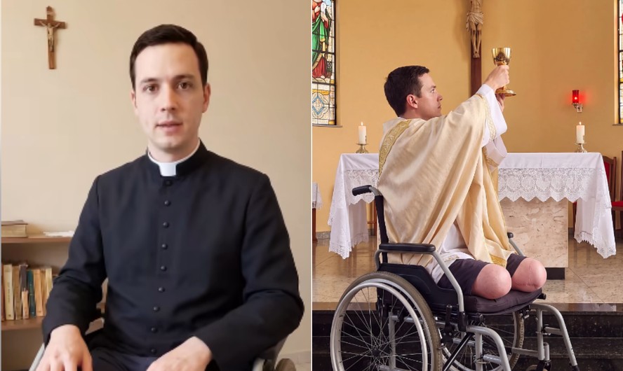 Personagem Padre Mateus criado por inteligência artificial