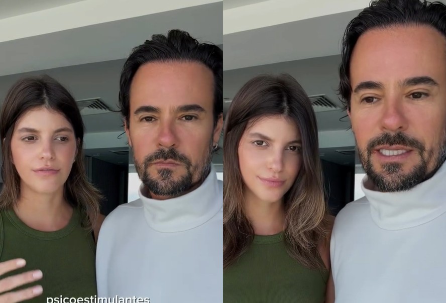 Paulo Vilhena e Maria Luiza Vilhena juntos