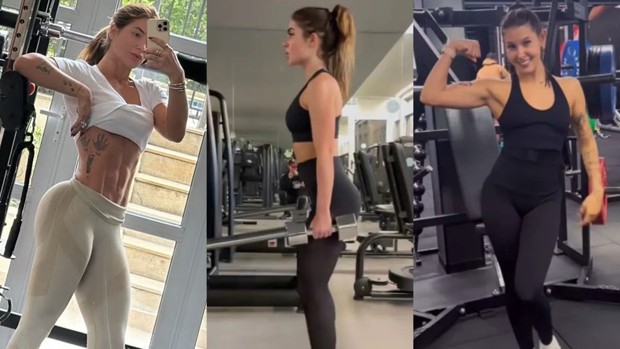 Virginia Fonseca, Jade Picon e Ana Castela em montagem