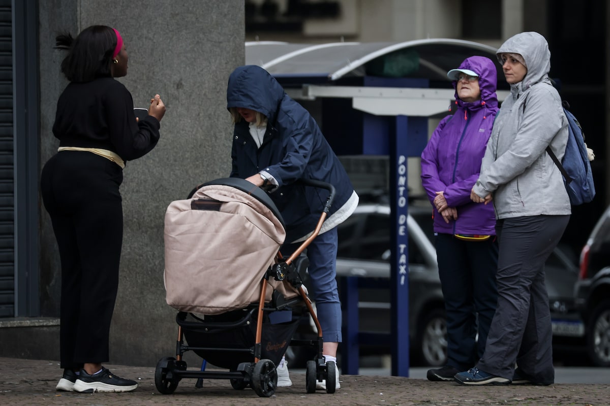 Dia frio na cidade de São Paulo