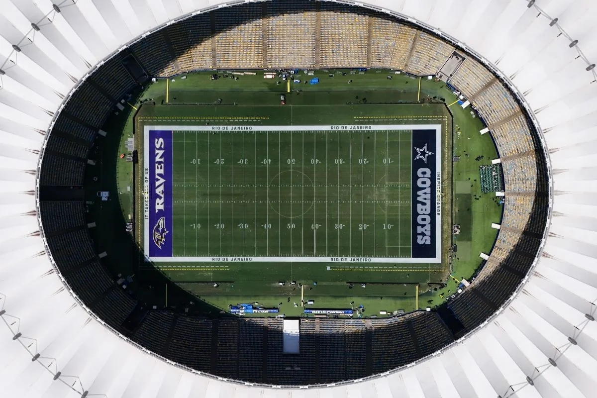 Estádio do Maracanã no Rio de Janeiro