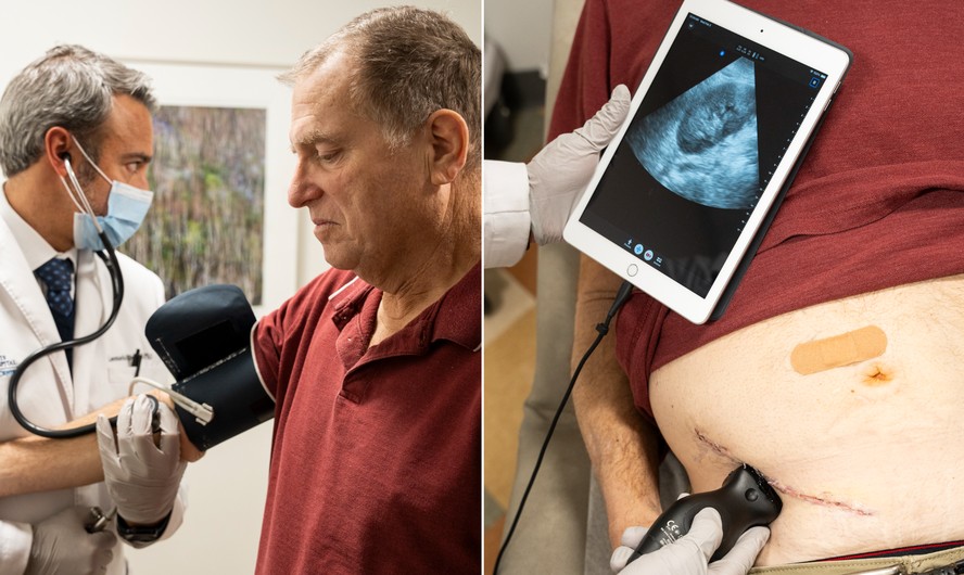 Tim Andrews, paciente que recebeu rim de porco em transplante