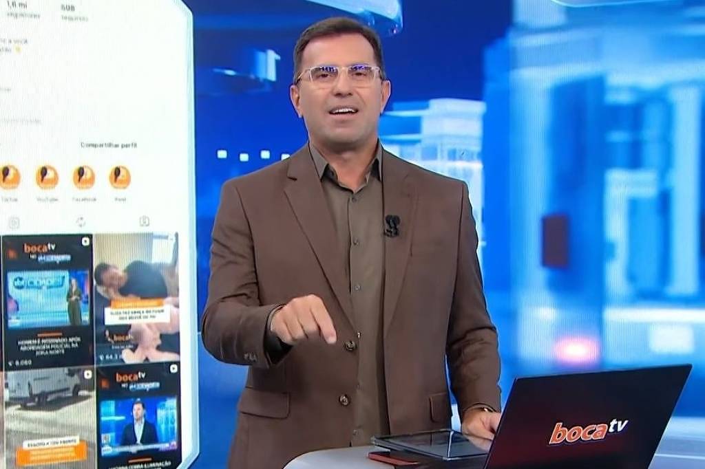 Rodrigo Bocardi apresenta o SBT Notícias
