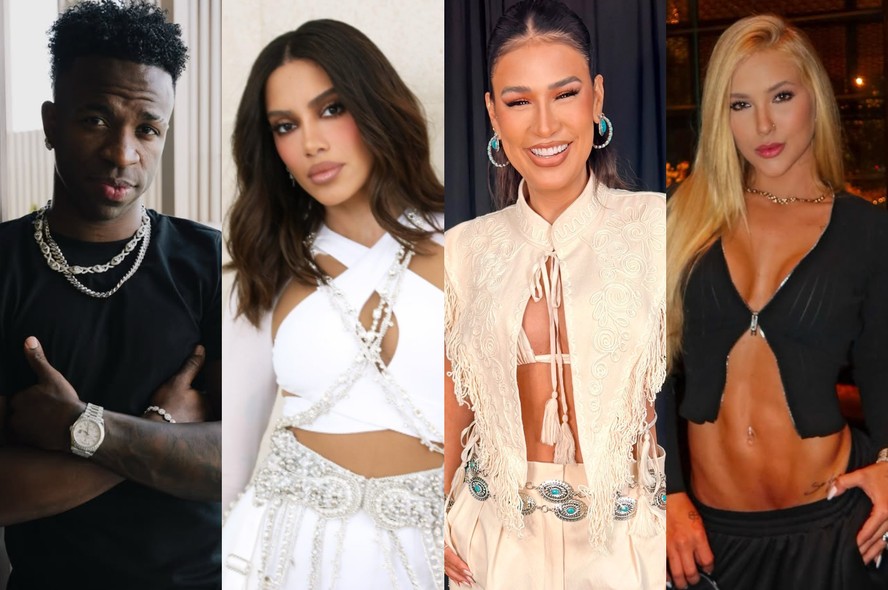 Simone Mendes, Vini Jr., Anitta e Virginia Fonseca