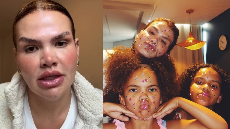 Thais Carla em publicação nas redes sociais