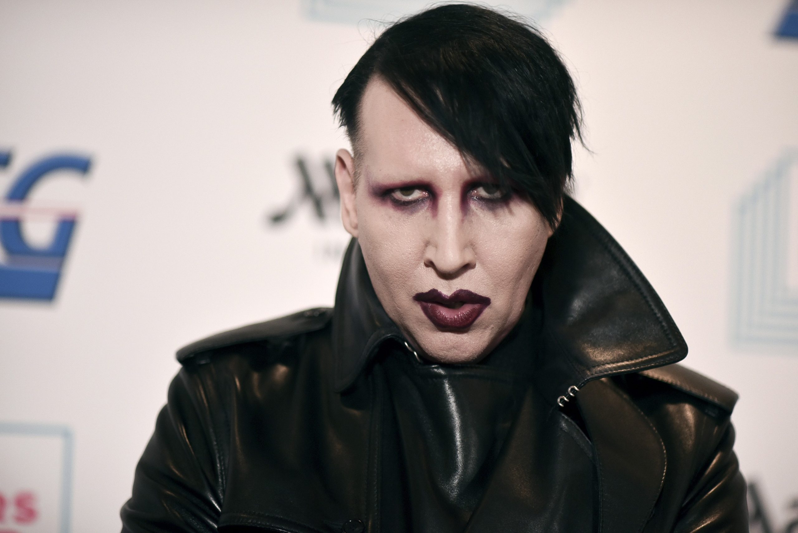 Marilyn Manson durante evento em dezembro de 2019