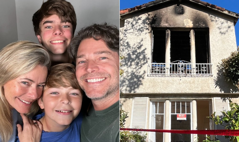 Casa de Erik Marmo atingida por incêndio nos Estados Unidos