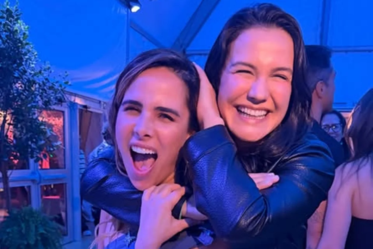Kyra Gracie aplica um mata-leão em Wanessa Camargo
