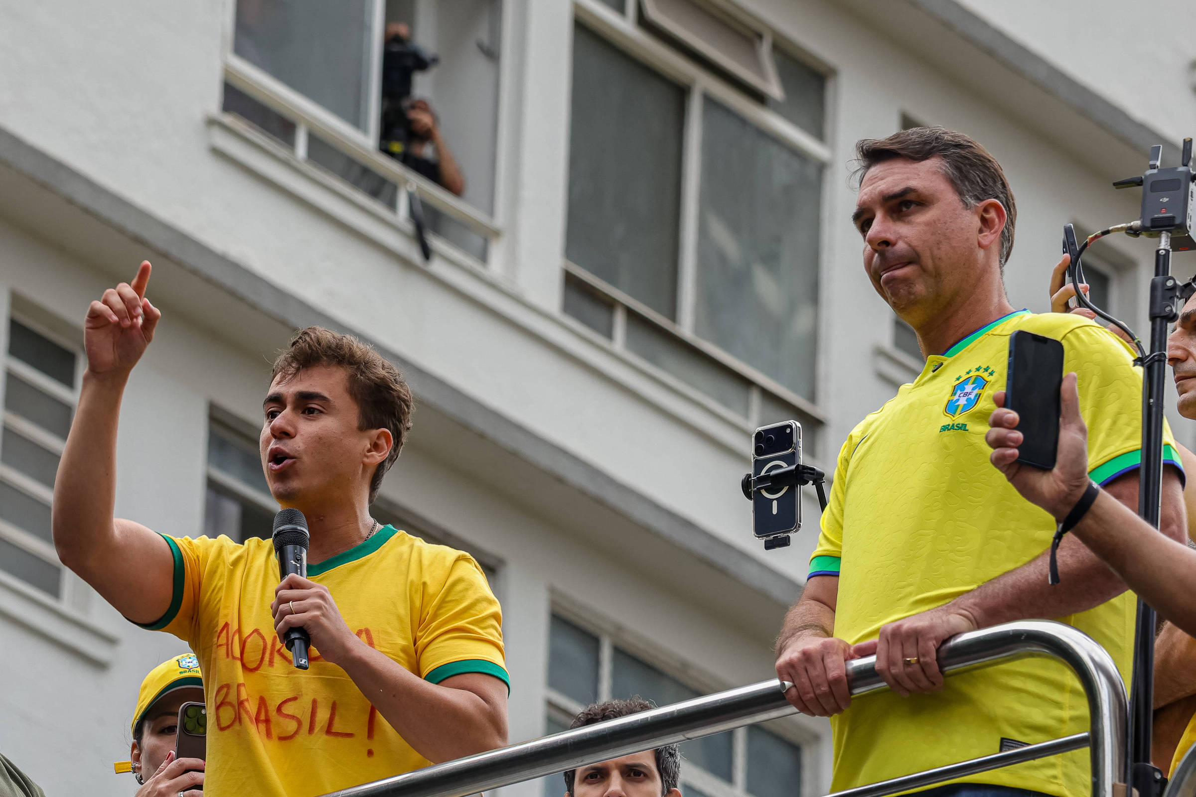 Nikolas Ferreira Flávio Bolsonaro