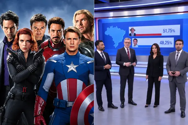 Em clima de velório, CNN anuncia vitória de Lula em pose de “Vingadores”